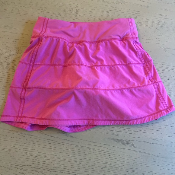 Vibrant Pink Lululemon Pace skirt size 0 - Picture 1 of 6